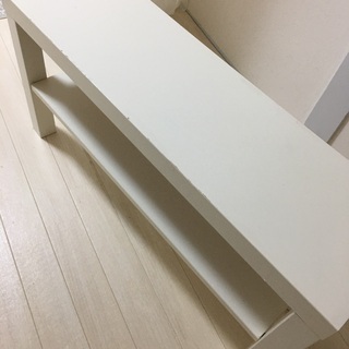 IKEA カラックス　テレビ台　白