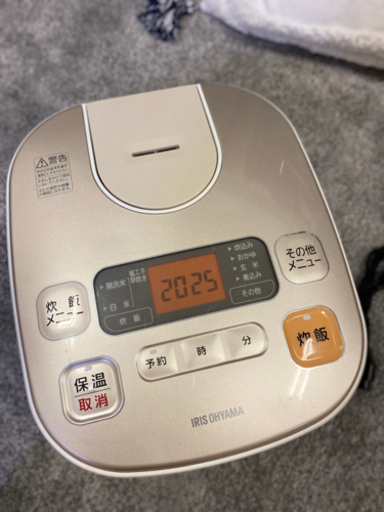 【 お渡し者決まりました】新品/炊飯器 / アイリスオーヤマ 高評価商品