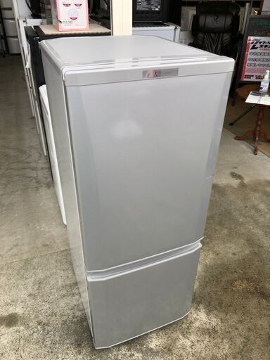 【動作保証60日間あり】MITSUBISHI 2016年 MR-P15Z 146L 2ドア冷凍冷蔵庫【管理KRR325】