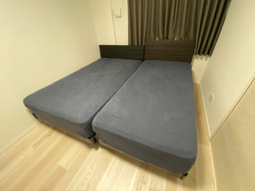 [追記 : 値下げ+送料補足]ベッド　シングル　ニトリ　(Dual Pocket)