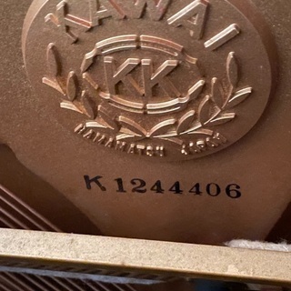 kawai　アップライトピアノの画像