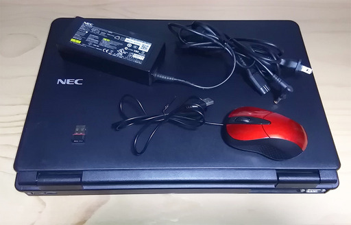 ノートPC NEC corei3 1600x900(画面解像度)
