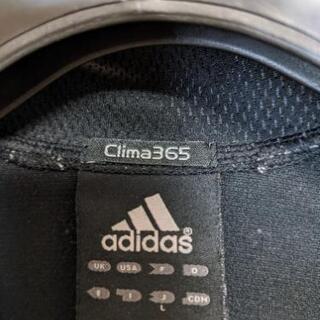 【adidas】アディダス黒のジャージ上の画像