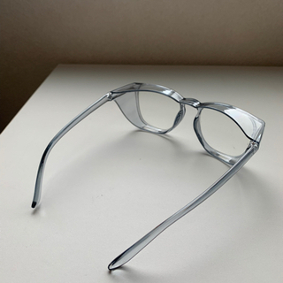 安全メガネ 正方形フレーム　保護メガネ　 感染予防　花粉症　飛沫感染予防の画像