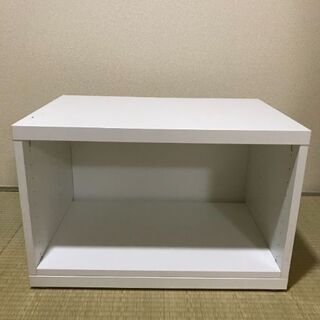 9/23まで【０円】カラーボックス 本棚 棚 白