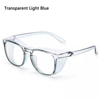 安全メガネ 正方形フレーム　保護メガネ　 感染予防　花粉症　飛沫感染予防の画像