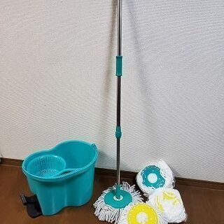 モップセット｜バケツ・替えモップ付き