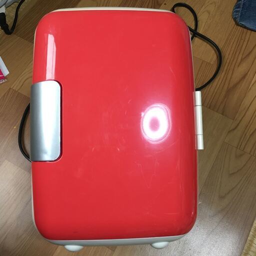 コンパクト 4L 冷温庫 アズマ EAR-1004 2電源ですがケーブル100Vのみ ポータブル冷蔵庫 冷蔵庫小型