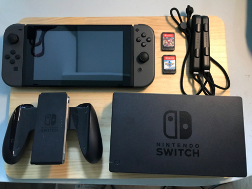 Nintendo switch 状態良好　ソフト4本付き　