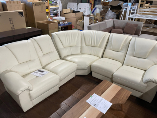 本革ソファー！5点セット！通常17万円の商品です！49800円