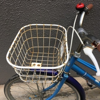 子供用自転車　24インチ　青色の画像
