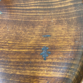 新品　おぼん　プレート　後藤塗　サイズ幅約28cm丸　厚み約2.5cm の画像