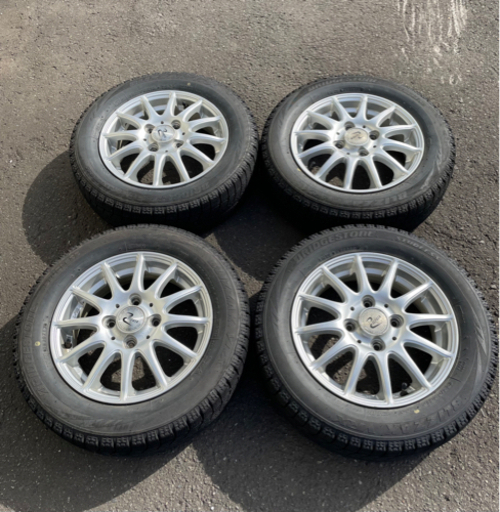 155/65R13 スタッドレス ホイール付き ４本