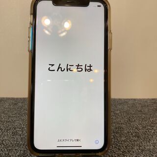 お話中　極美品　SIMフリー　iphone XR 64GB　ホワイト
