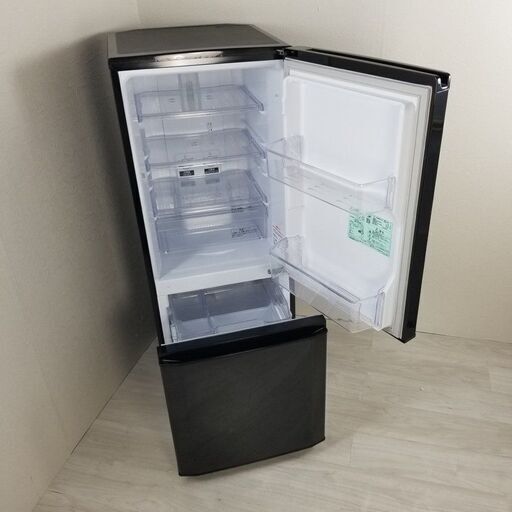 冷蔵庫 (三菱電機 MR-P15A-B / 2ドア /右開きタイプ /146L)
