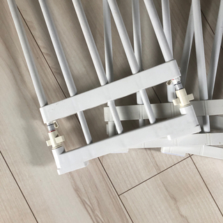 つっぱり棚　ホワイトの画像