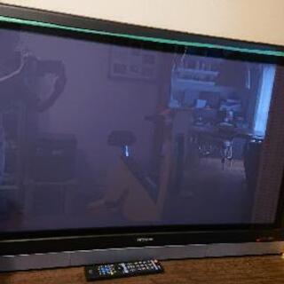 日立 Wooo プラズマテレビ 42インチ 差し上げます