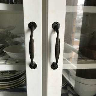 食器棚　ホワイトの画像