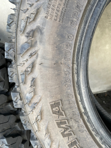 ジムニー　ヨコハマ　ジオランダーmt 195r16