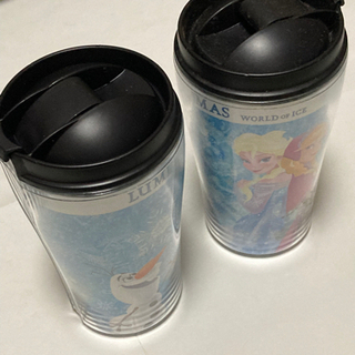 アナと雪の女王　タンブラー　2個セットの画像