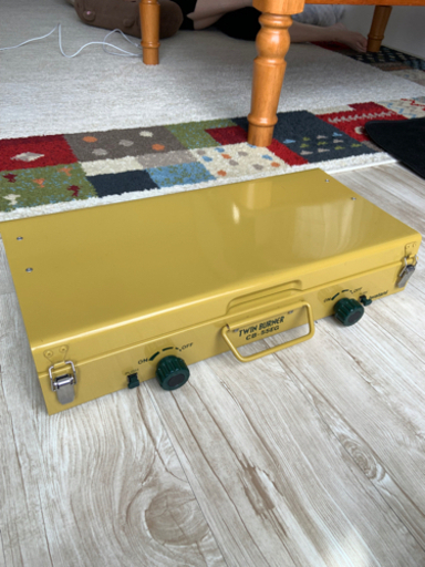 取引成立【 イワタニ 】ツインバーナー  美品 カセットガス（おまけタープ）カセットコンロ キャンプ 