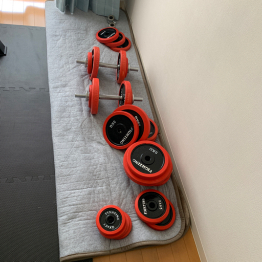 バーベル.ダンベルセット10000円《取りに来て下さい》