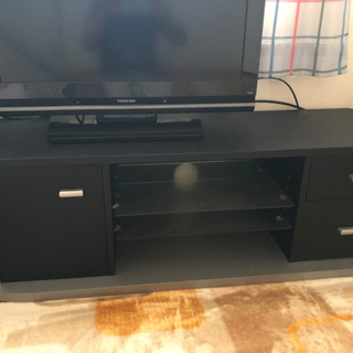 【取引完了しました】テレビボード（テレビはつきません）