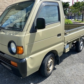 早い物勝ち キャリイDC51T 人気の丸目 車検令和3年9月21日まで 低走行 塗装済み 引き取り希望 現状渡し 　の画像