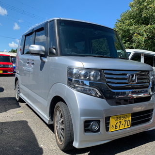 最上級ターボN-BOXカスタム　オプション多数　車検有　☆総額50万☆