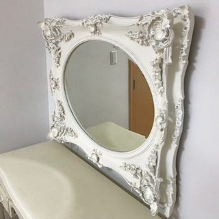 ローラアシュレイ 壁掛け鏡