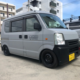 スズキ　DA63V エブリィバン　ローダウンミリタリー仕様　車検2年込み‼️の画像