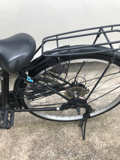 26インチ　自転車　黒