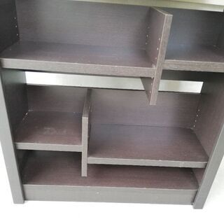棚　シェルフ　収納棚　本棚　インテリア　調節可の画像