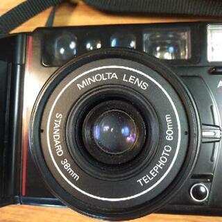 ミノルタフイルムカメラ　AFT TELE　通電不安定なジャンク品の画像