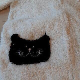 猫耳　モコモコ部屋着　Mサイズの画像