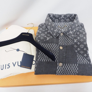 美品★LV★ルイヴィトン×NIGOコラボ★モノグラムデニムジャケ...