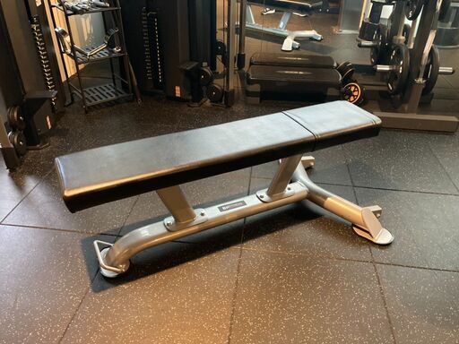 [中古備品] フラットベンチ(黒)