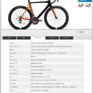 エアロ　GIANT  PROPEL ADVANCED PRO 1
