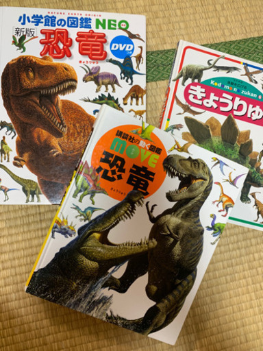 恐竜図鑑など3冊セット