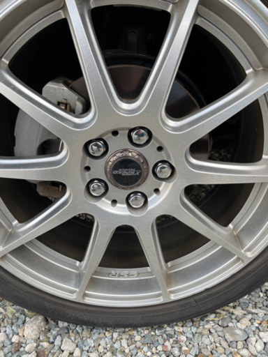 最終値下げ　早い者勝ち　17インチホイールタイヤセット　プリウス