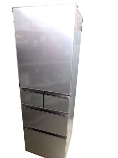 新札幌発 AQUA アクア AQR-SD42F(S) ノンフロン冷凍冷蔵庫 2017年