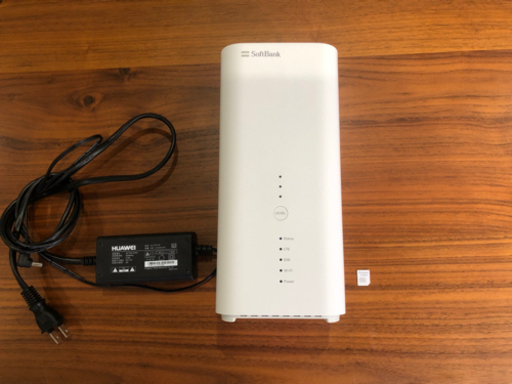 【美品】ソフトバンクAir4 5GHz、2.4GHzデュアルバンド対応！高機能Wi-Fiルーターに最適！