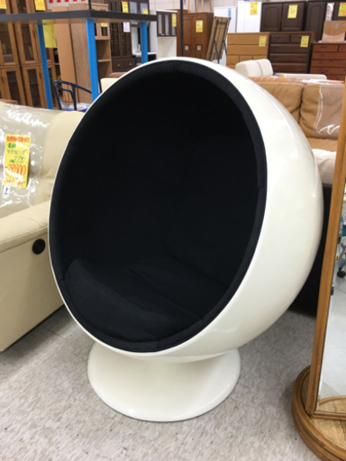 ボールチェアー　ミッドセンチュリー