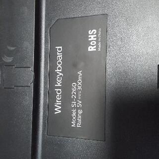 光学式マウス　キーボードセット　USBの画像