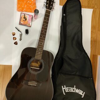 ワンランク上のヘッドウェイ・ギターアコギ入門8点セット HEAD...