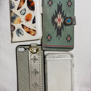 無料　　iPhone8 plusケース　4個SET