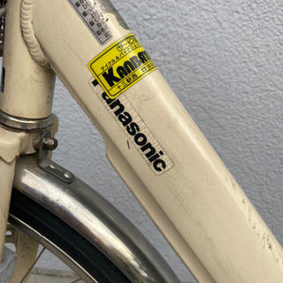 【お値下げ】中古自転車　Panasonic  26インチ　前輪は新品の画像