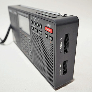 【苫小牧バナナ】TECSUN PL-398MP BCLラジオ ブラック 短波/AM/FMステレオラジオ MP3再生(SDカード) 日本語説明書付き♪の画像
