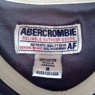 レア ABERCROMBIE AND FITCH アバクロンビー　90s ヴィンテージ　90年代　アバクロ　made in jamaicaの画像
