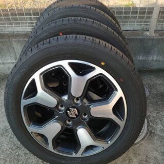 新型ハスラー純正タイヤとホイールセット